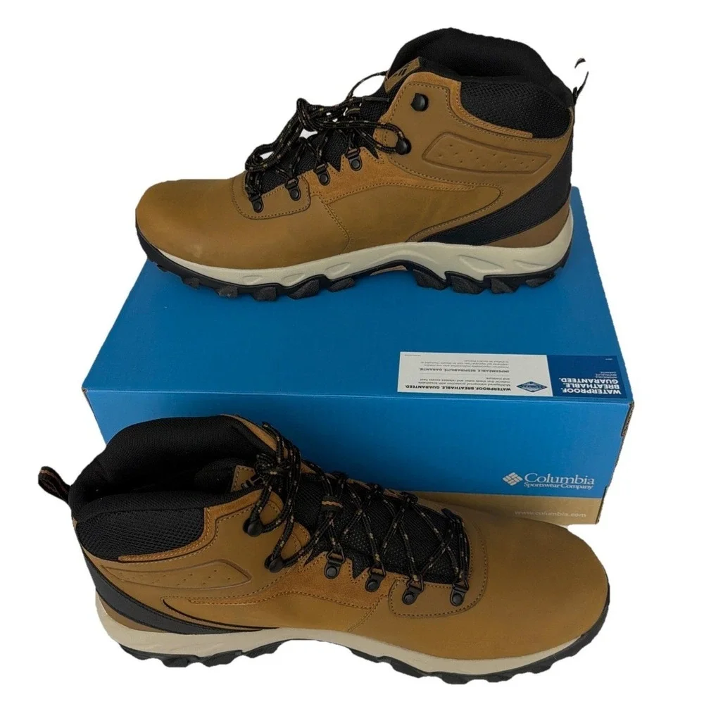 Columbia Sportswear Newton Ridge Plus II Omni-Tech Hiking Boots Waterproof SZ/17